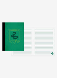 Set de 2 cuadernos de Slytherin de Harry Potter