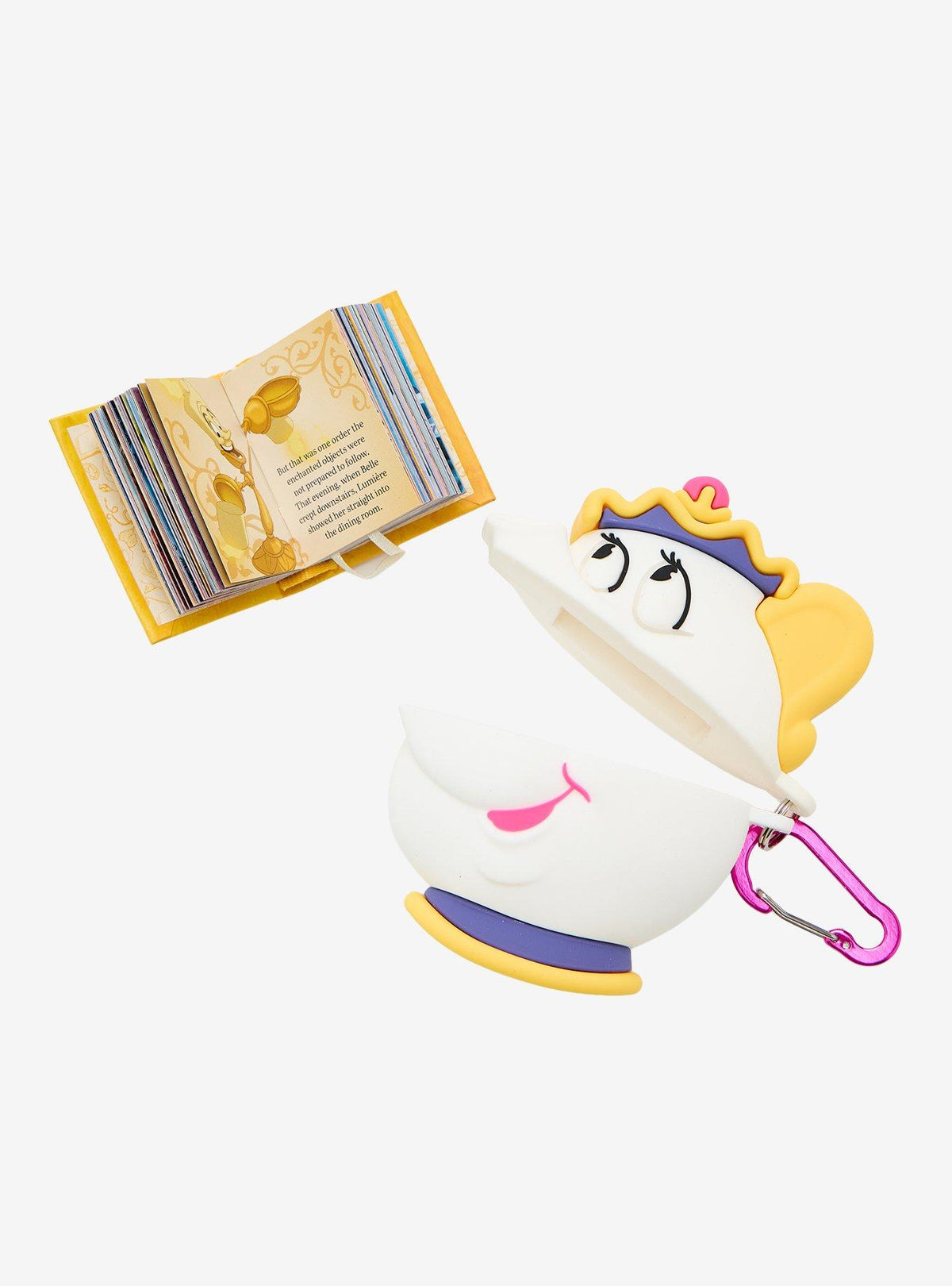 Bookcessories Disney: mini libro de Beauty and the Beast con clip