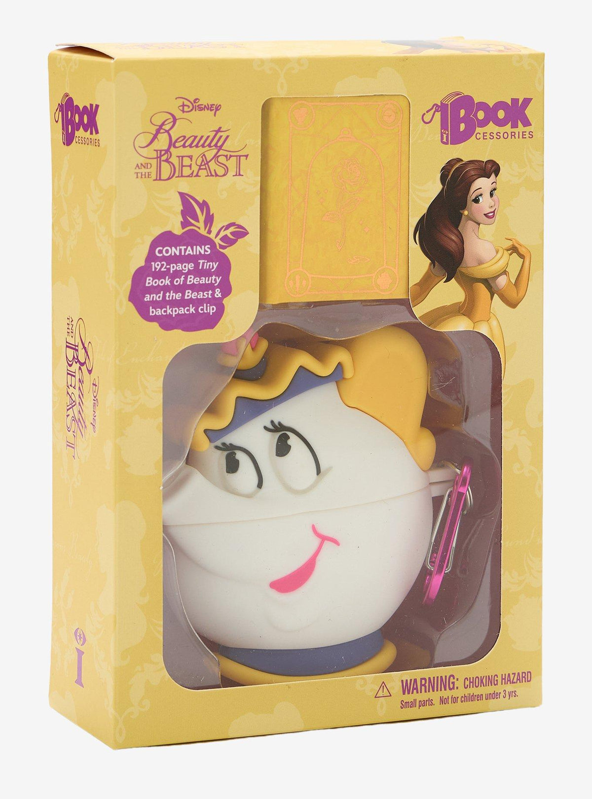 Bookcessories Disney: mini libro de Beauty and the Beast con clip