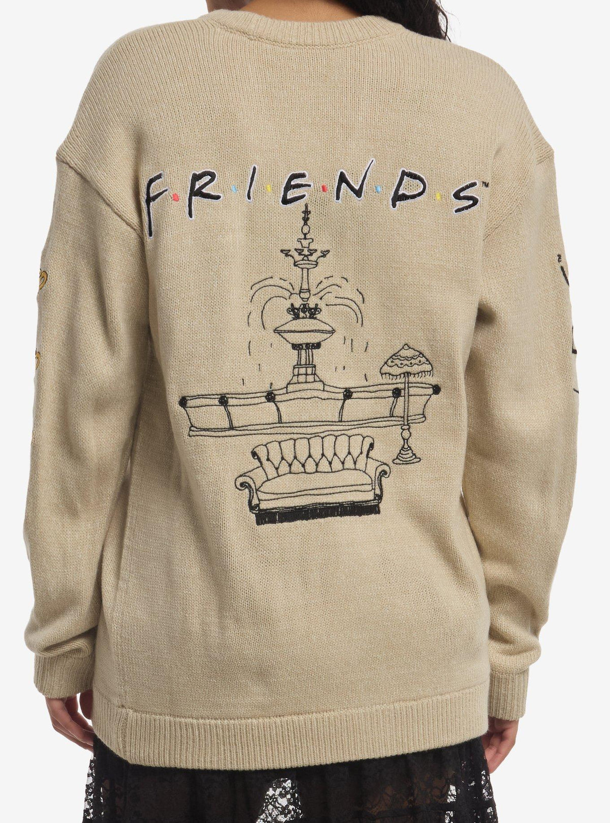 Chaleco Friends Central Perk para niñas