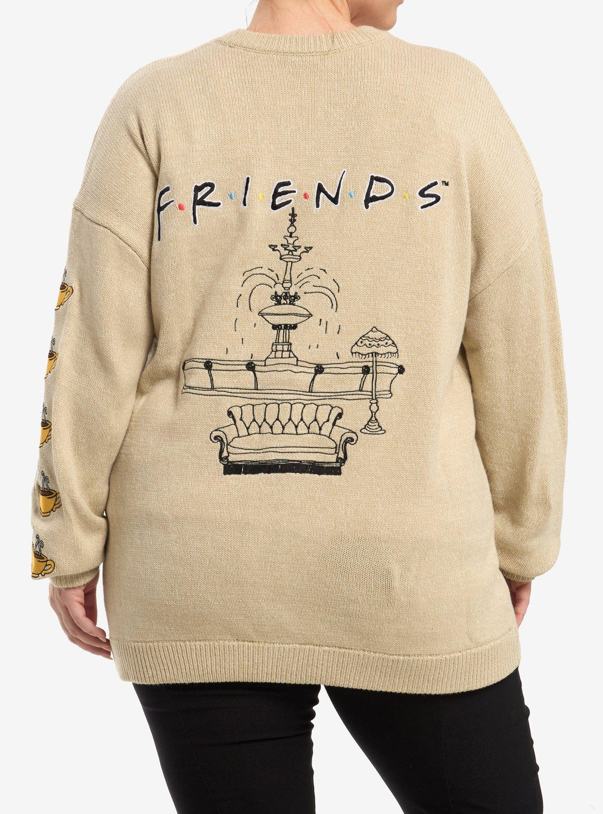 Friends: Chaleco Central Perk talla grande