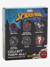 Pin sorpresa de Spider-Man con efecto vitral