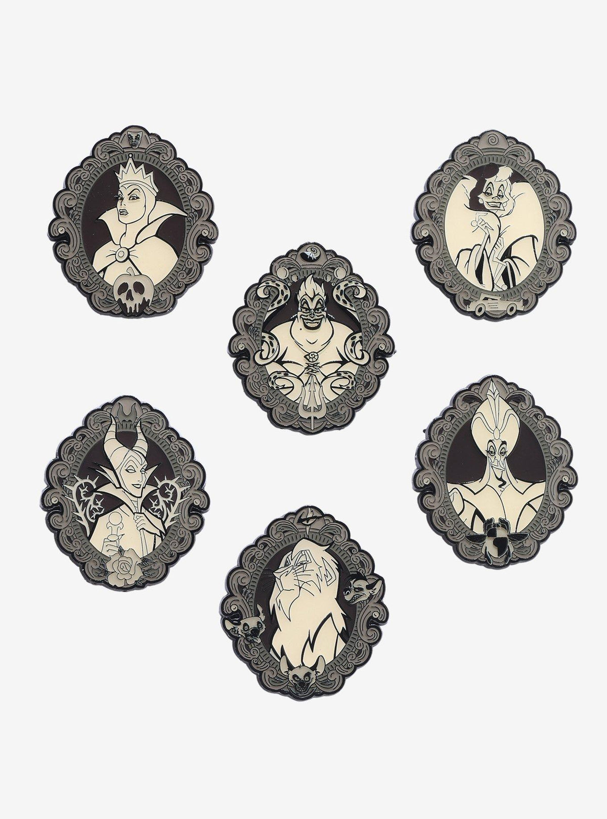 Pin sorpresa Disney Villains que brilla en la oscuridad