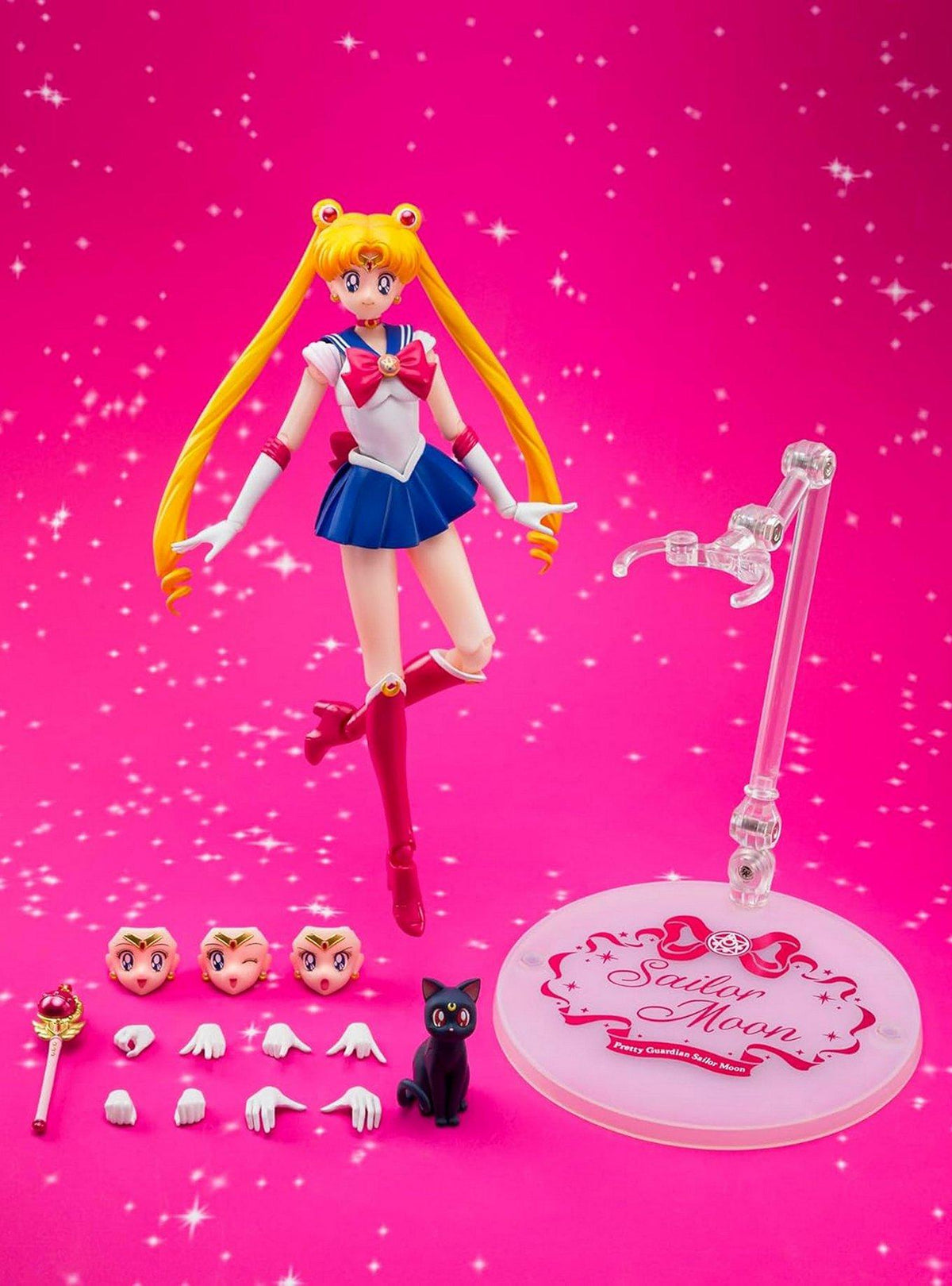 Figura S.H.Figuarts Sailor Moon (Edición Crystal Star Compact)