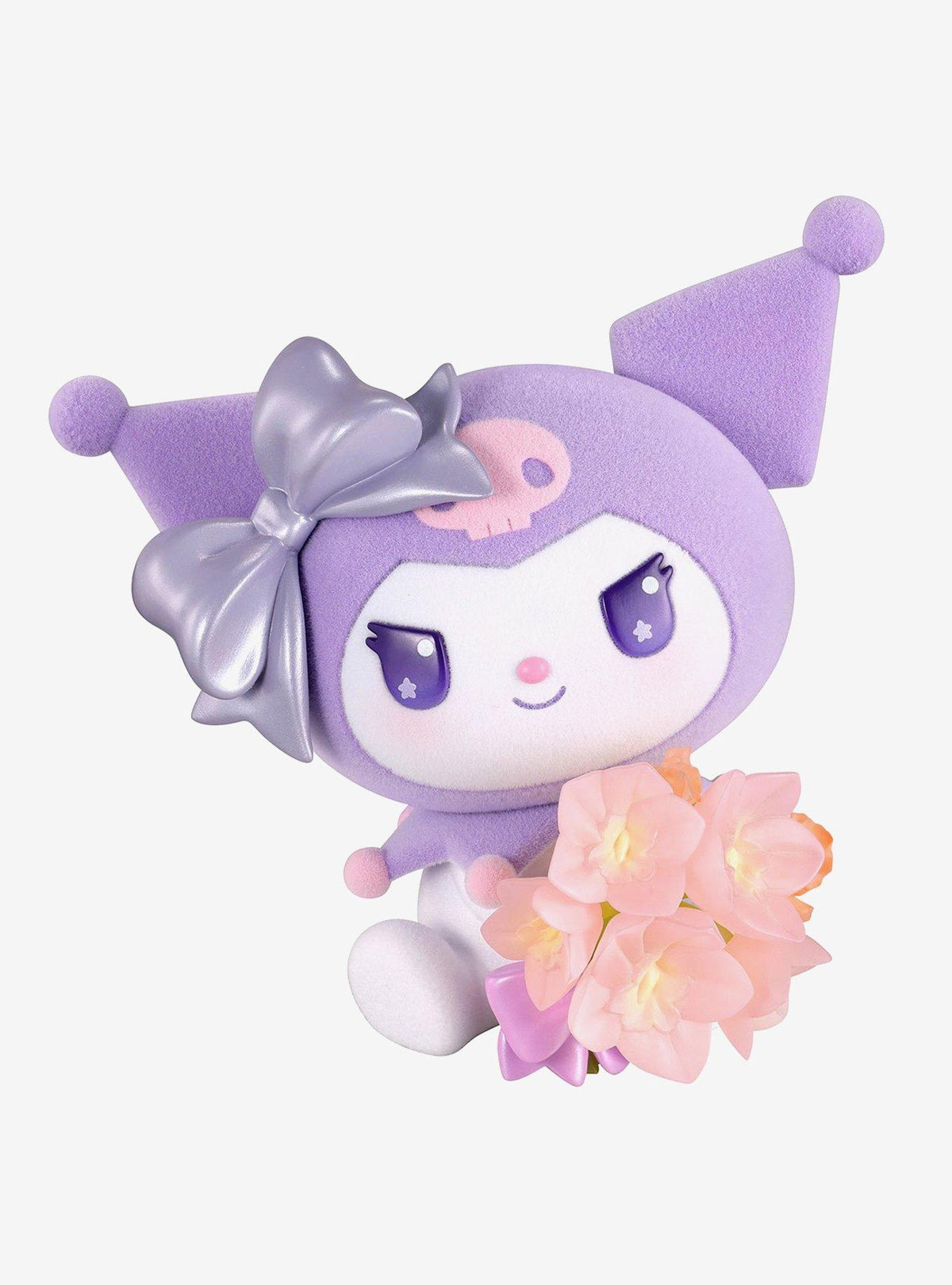 Figura Kuromi Sanrio en tonos pastel