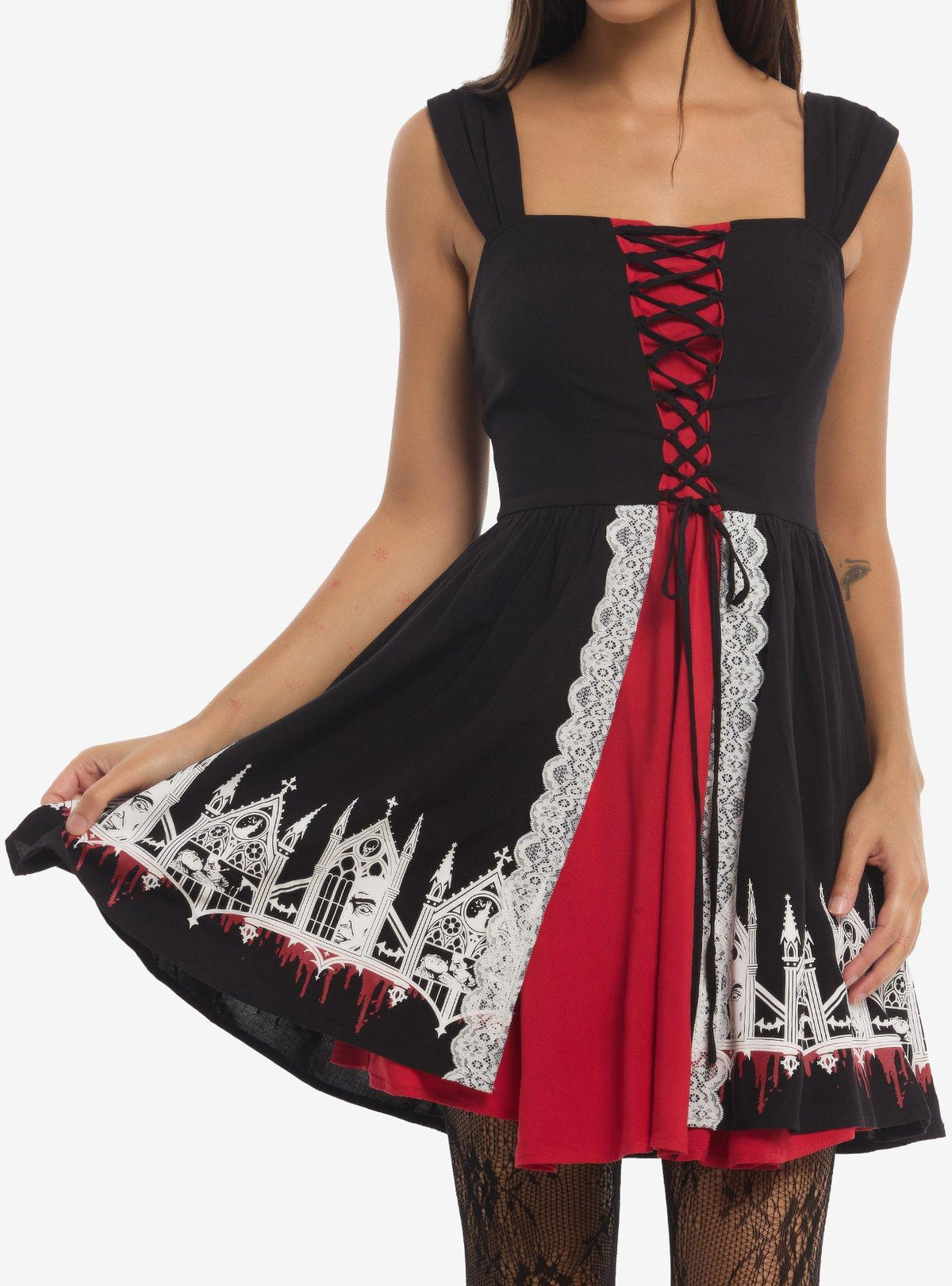 Vestido con cordones de Dracula - Universal Monsters