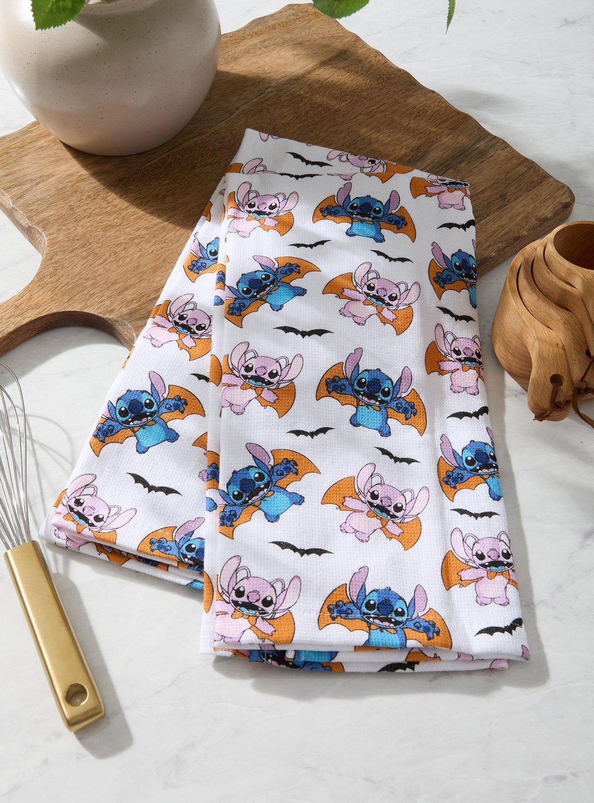 Disney Lilo & Stitch: toallas de cocina de Halloween