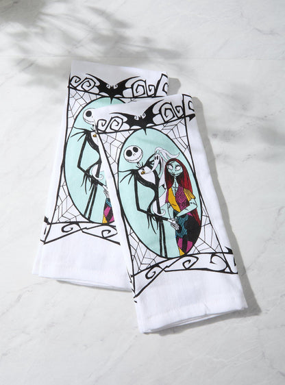 Set de 2 toallas de cocina Jack y Sally