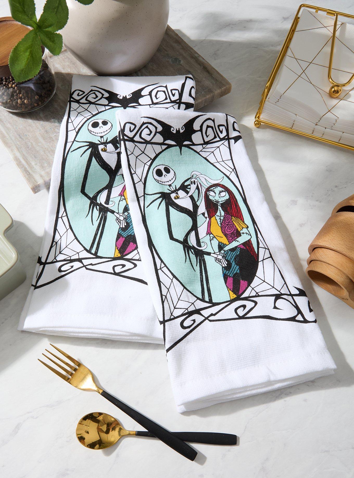 Set de 2 toallas de cocina Jack y Sally