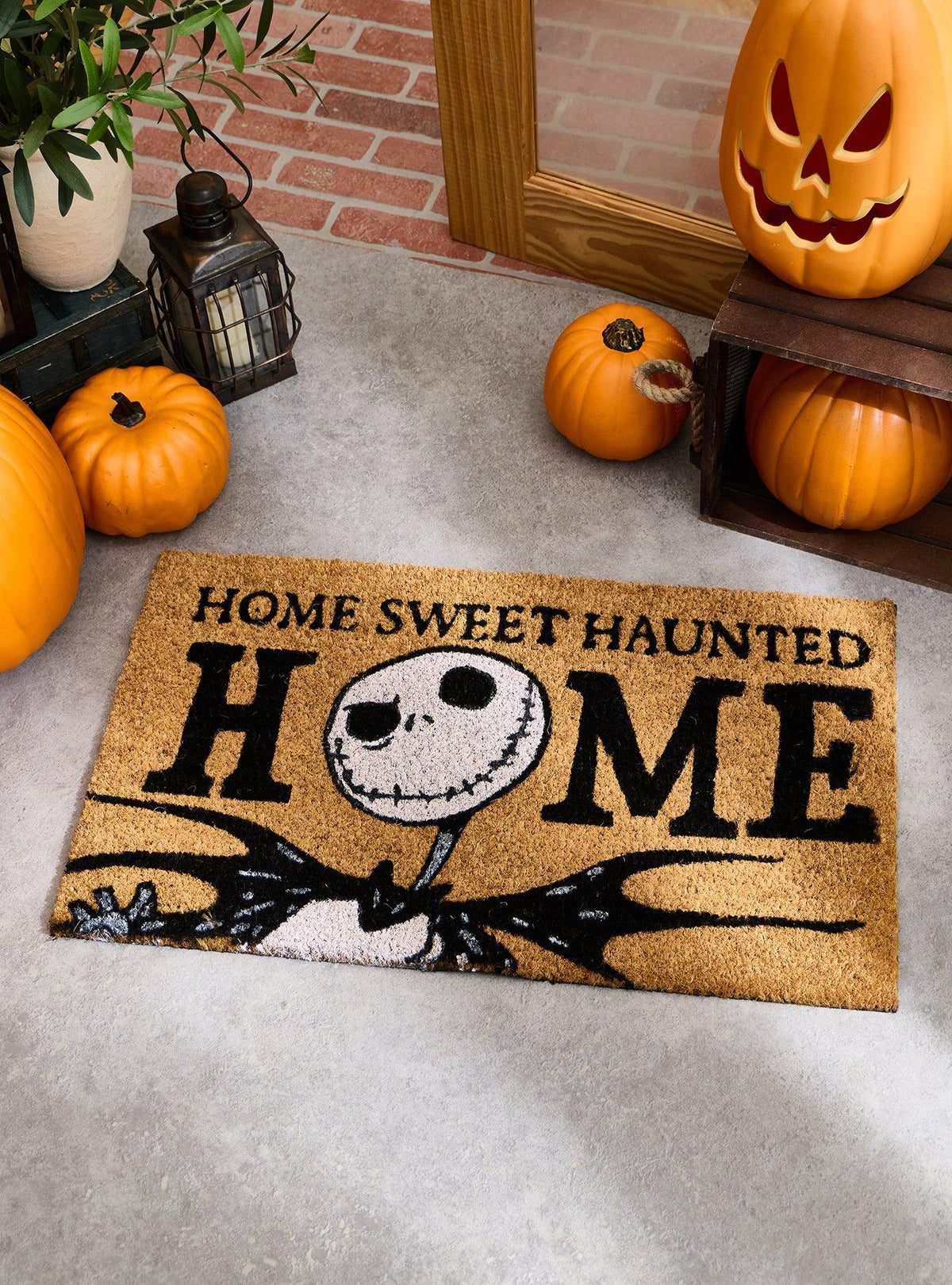 Felpudo Jack Skellington: Hogar dulce hogar embrujado