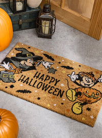 Felpudo Disney de Halloween con Mickey y Minnie