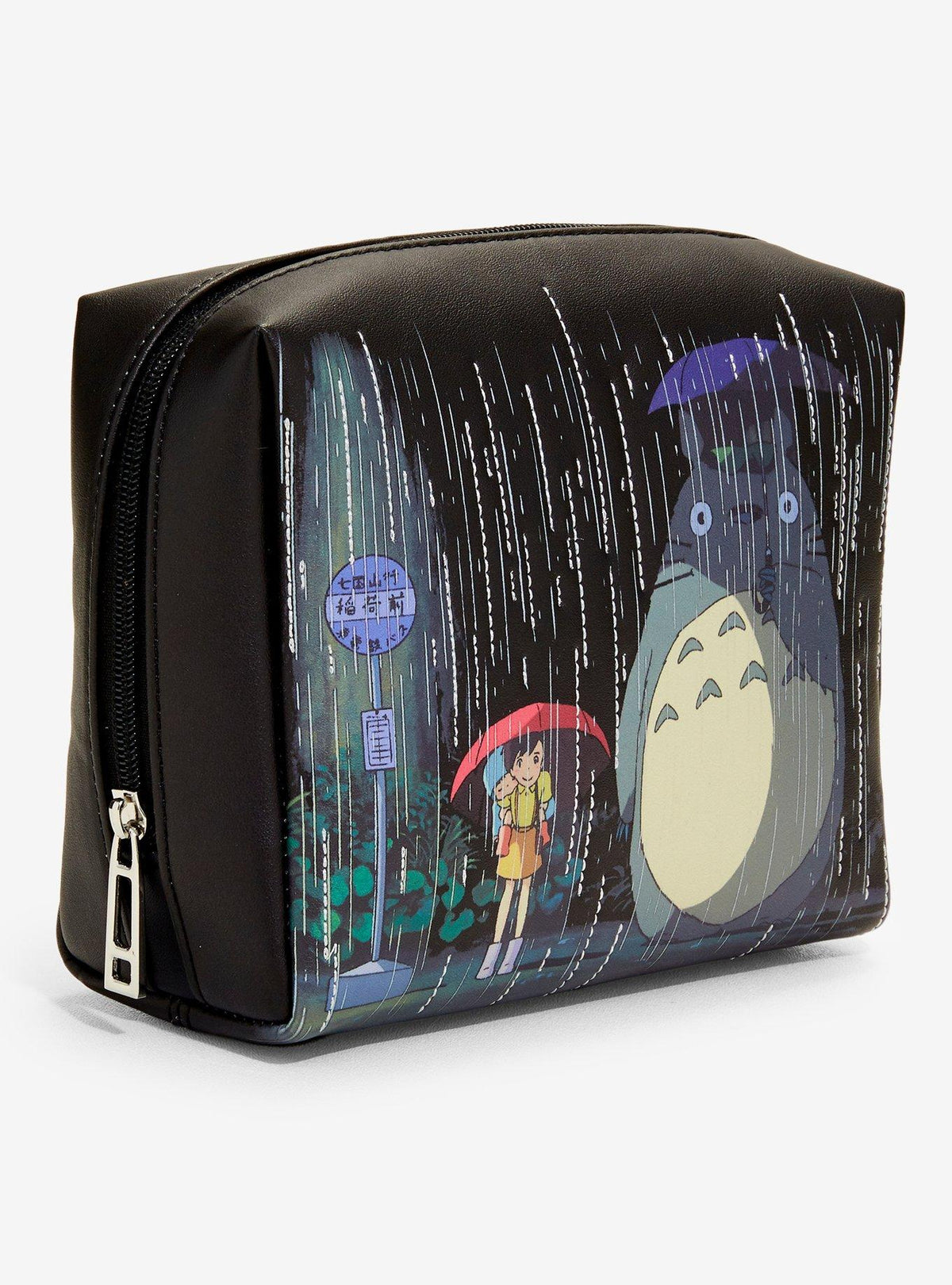Cosmetiquero Mi vecino Totoro: escena bajo la lluvia