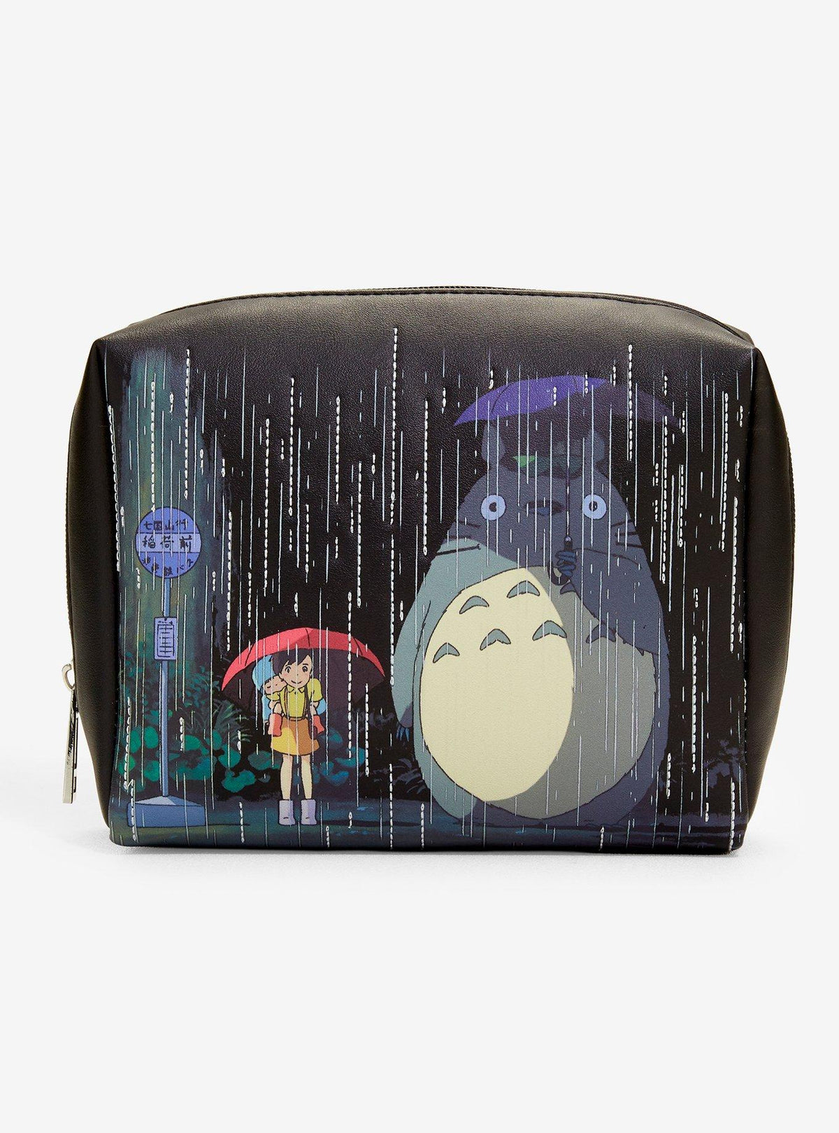 Cosmetiquero Mi vecino Totoro: escena bajo la lluvia