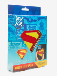 Abrebotellas magnético de Superman