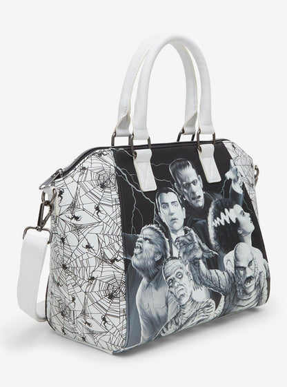 Cartera Universal Monsters con telarañas