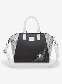 Cartera Universal Monsters con telarañas