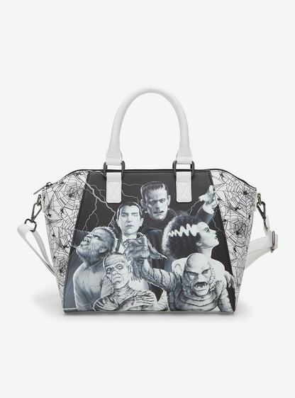 Cartera Universal Monsters con telarañas