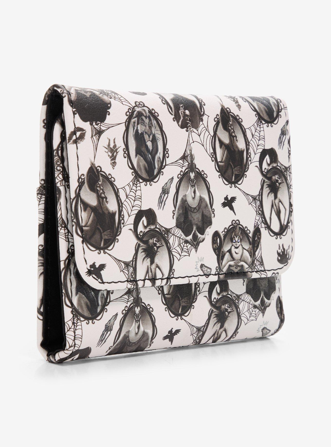 Billetera mini con solapa Disney Villains Cameo
