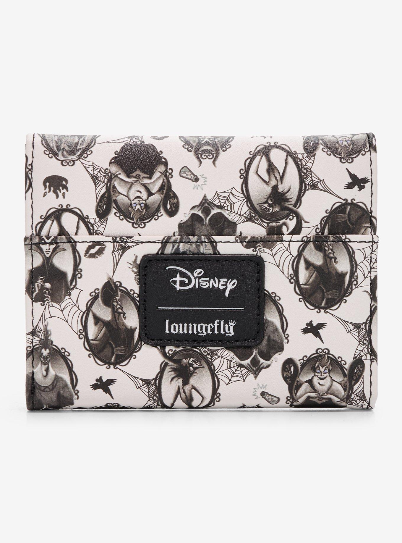 Billetera mini con solapa Disney Villains Cameo