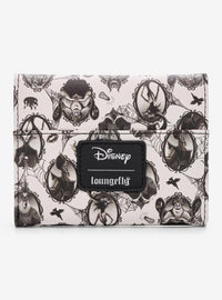 Billetera mini con solapa Disney Villains Cameo
