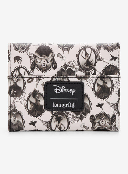 Billetera mini con solapa Disney Villains Cameo