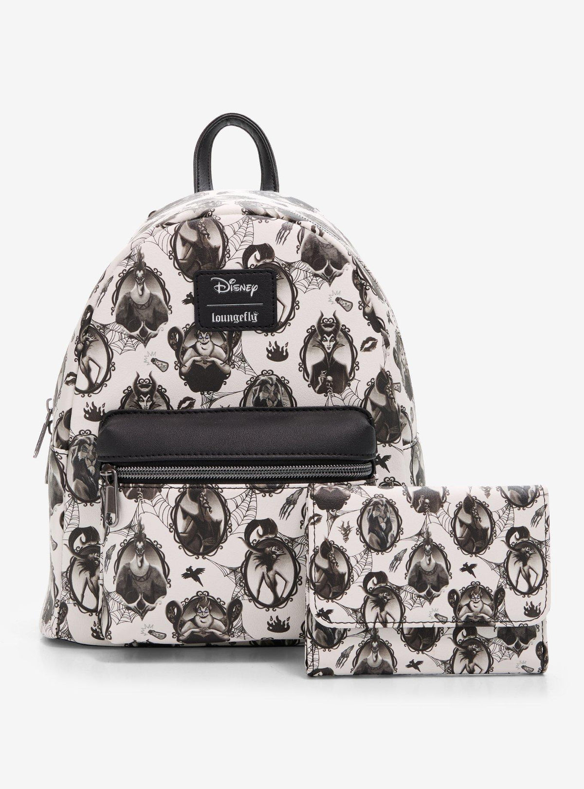Billetera mini con solapa Disney Villains Cameo