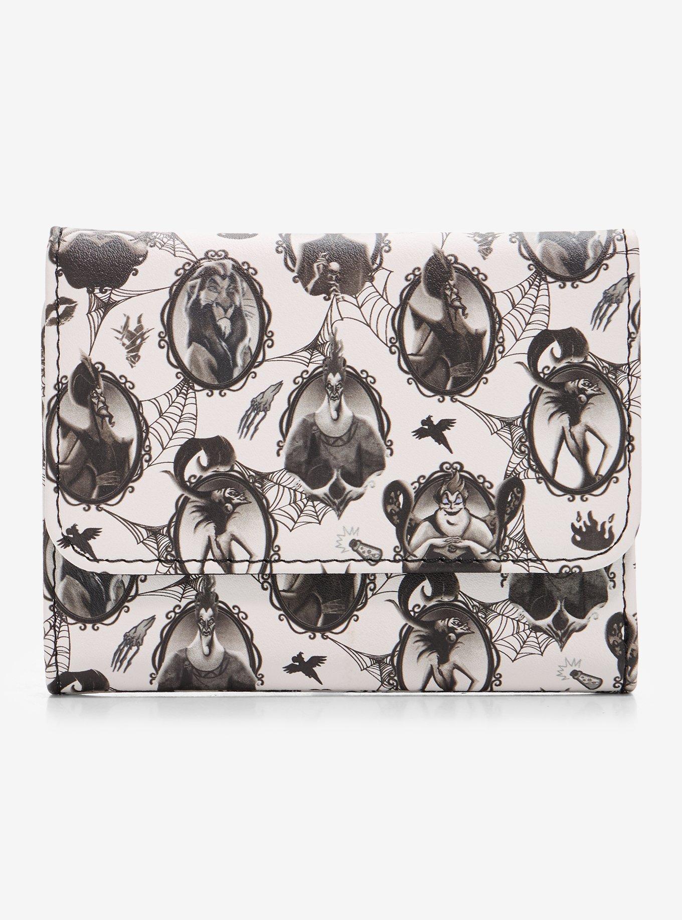 Billetera mini con solapa Disney Villains Cameo