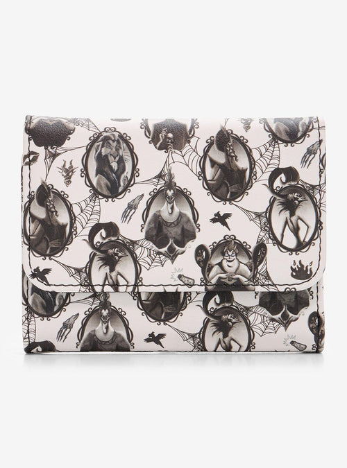 Billetera mini con solapa Disney Villains Cameo