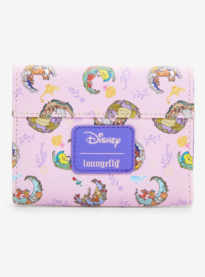 Billetera Loungefly Disney Sidekick de lunas crecientes