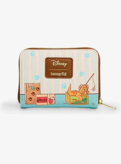 Billetera mini Disney: gatos en cajas