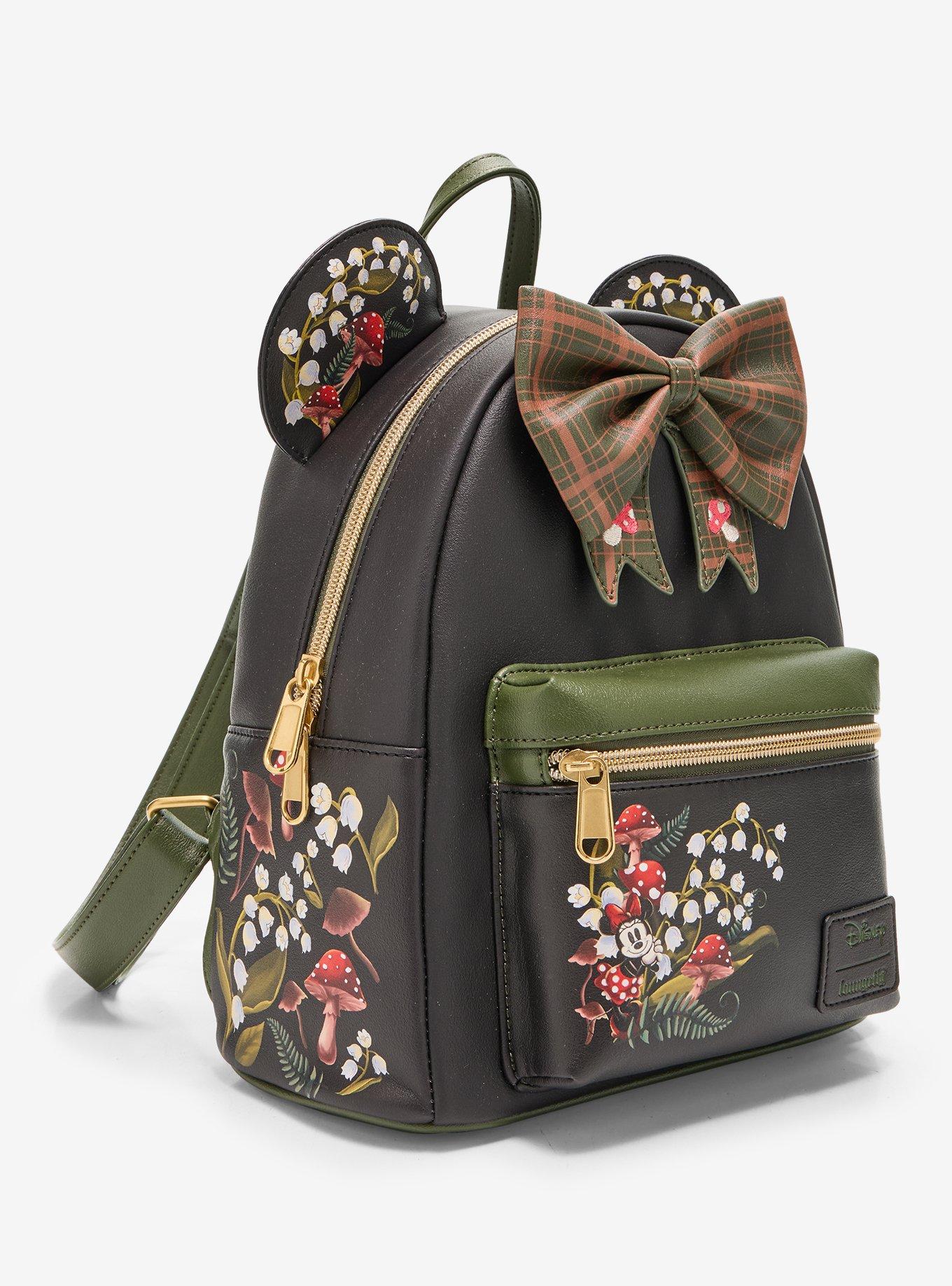 Mochila mini Disney Minnie Mouse con orejas de hongos