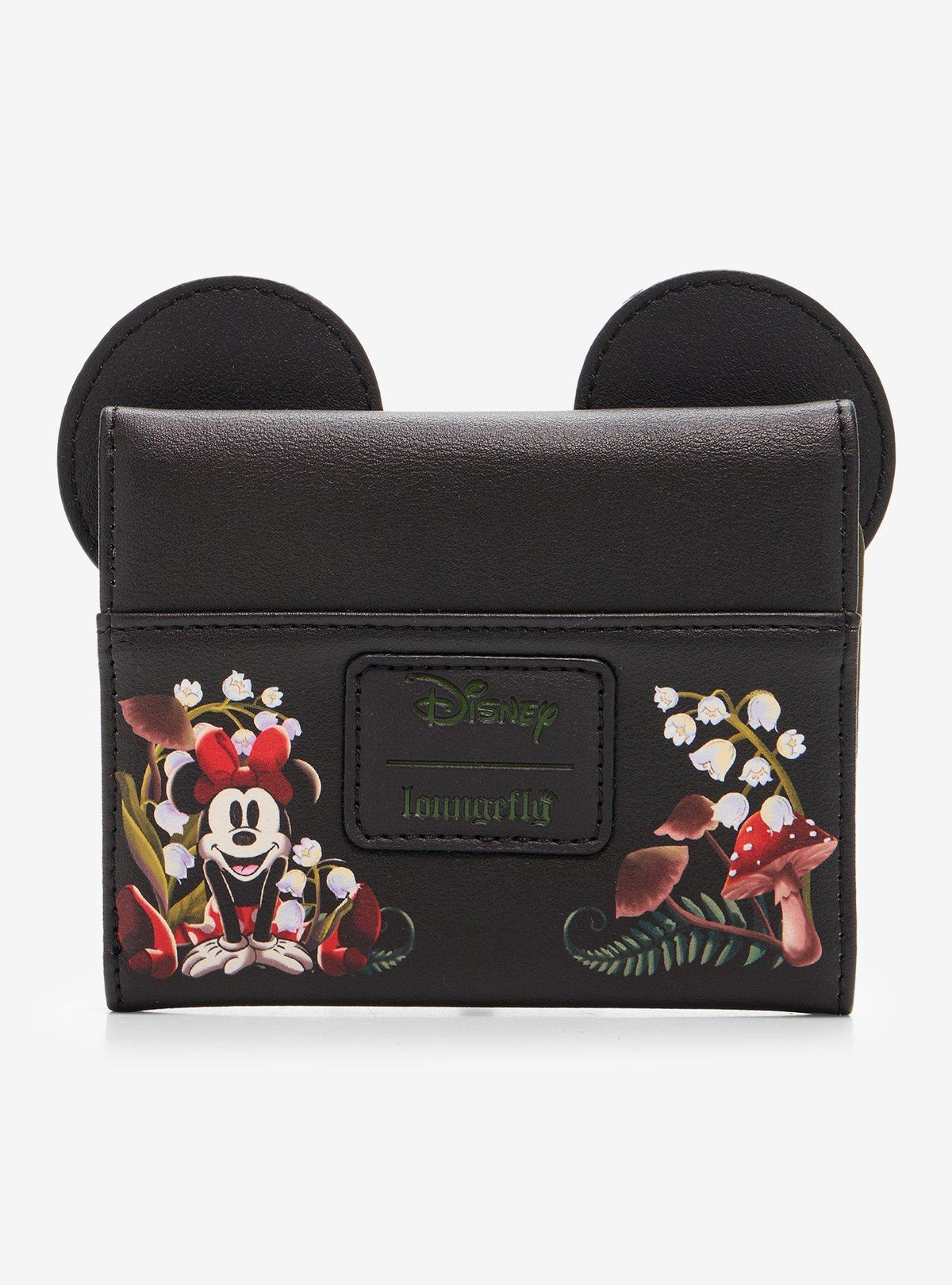 Billetera mini Loungefly Minnie Mouse con hongos