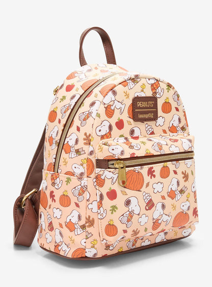 Mochila mini Peanuts Snoopy Cosas de otoño