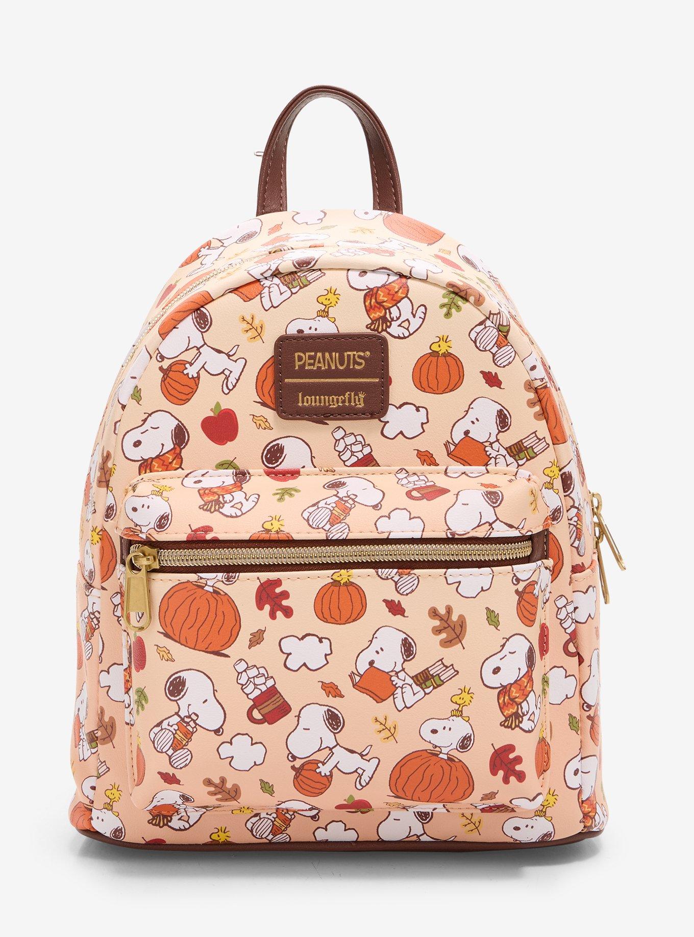 Mochila mini Peanuts Snoopy Cosas de otoño