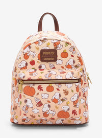 Mochila mini Peanuts Snoopy Cosas de otoño