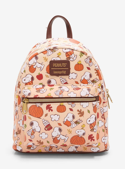 Mochila mini Peanuts Snoopy Cosas de otoño