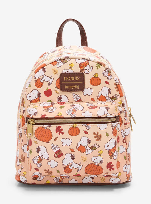 Mochila mini Peanuts Snoopy Cosas de otoño