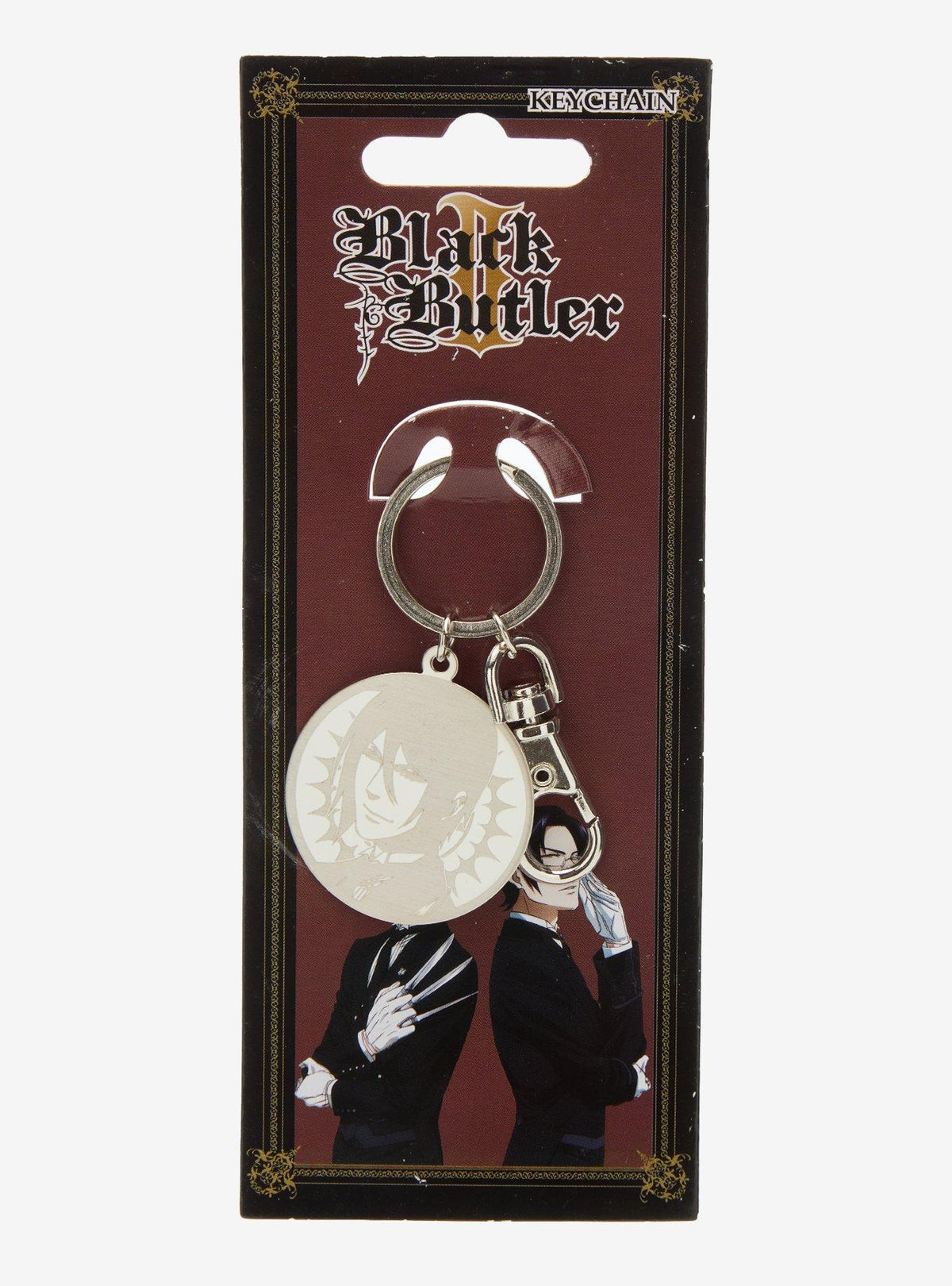 Llavero metálico de Sebastian - Black Butler