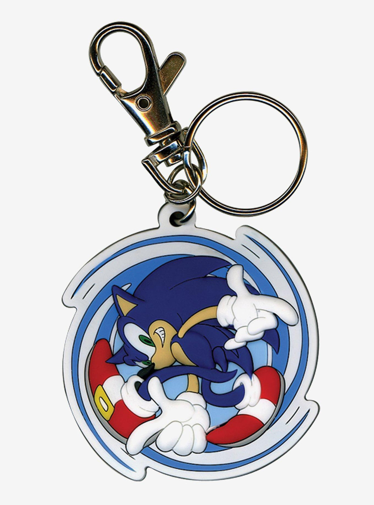 Llavero giratorio de Sonic the Hedgehog