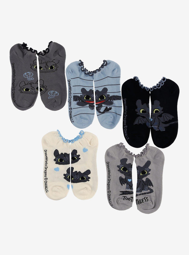 Calcetines invisibles How to Train Your Dragon: Toothless (5 pares)