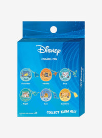 Pin sorpresa esmaltado de compañeros de princesas Disney
