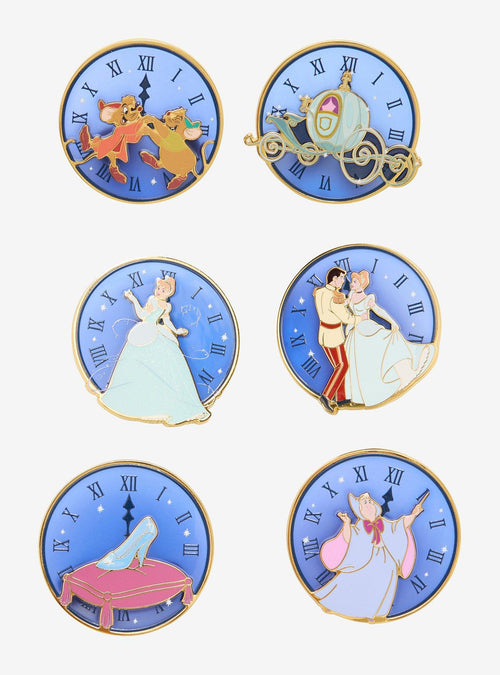 Blind Box de Pin Esmaltado Disney Cinderella