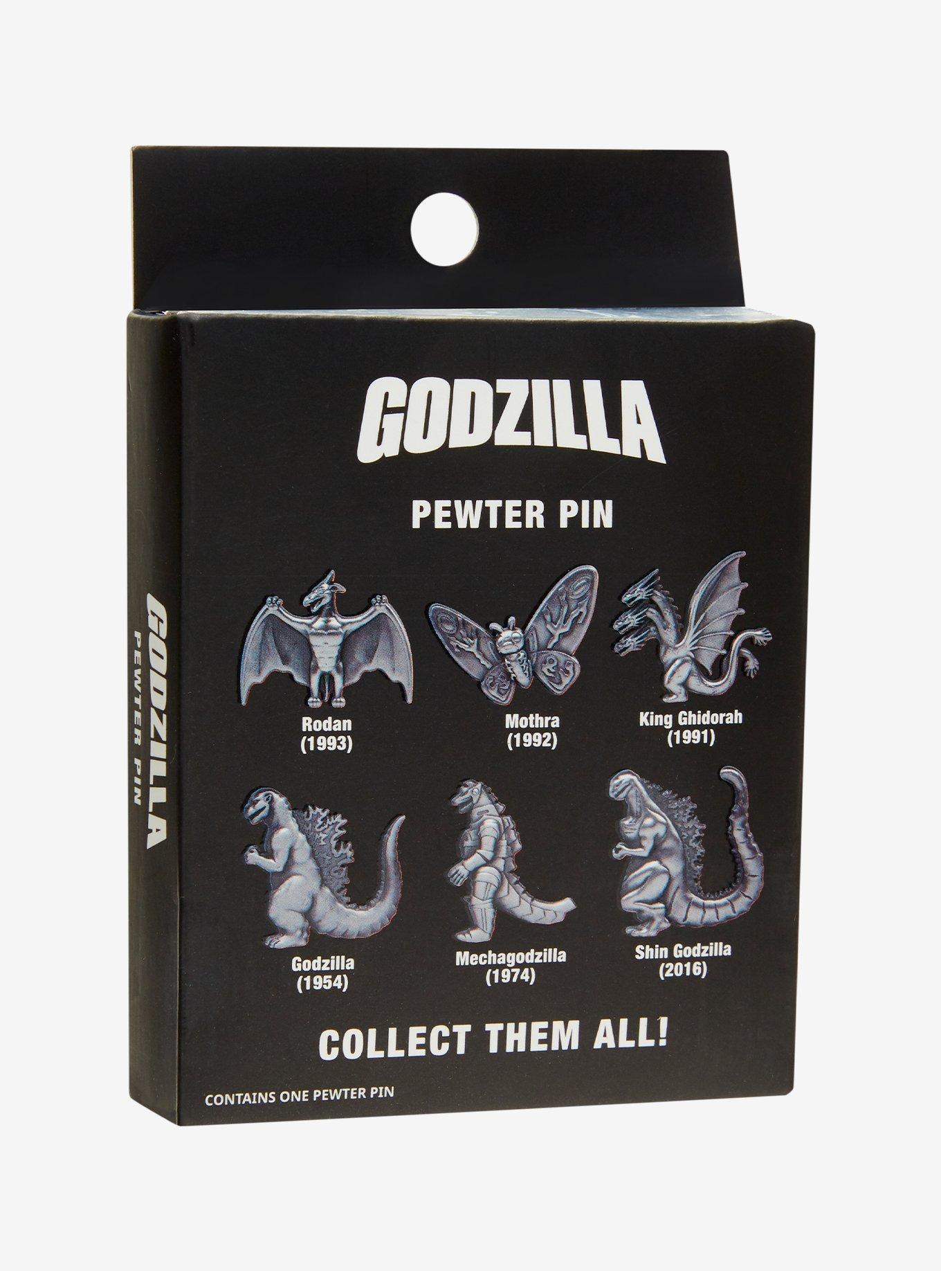 Pin de Godzilla en caja sorpresa