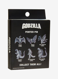 Pin de Godzilla en caja sorpresa