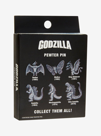 Pin de Godzilla en caja sorpresa
