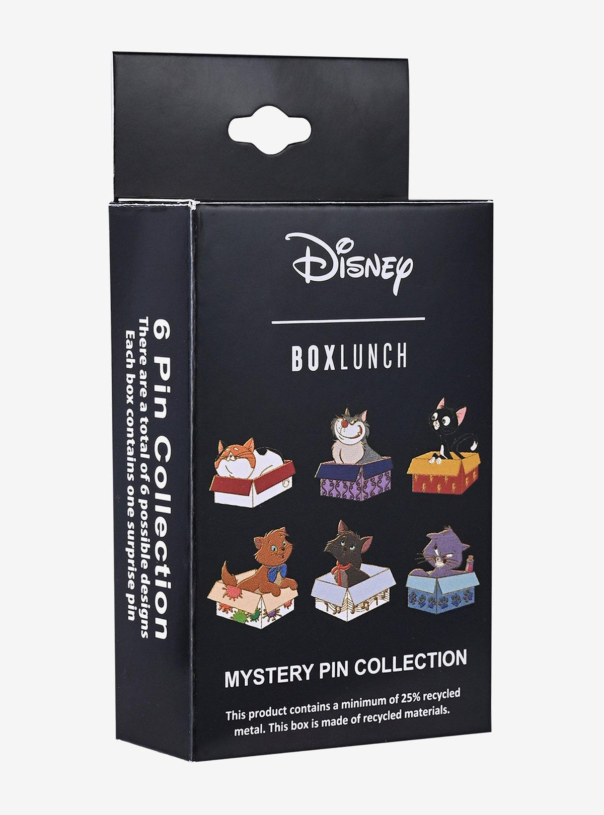 Pin esmaltado sorpresa de gatos Disney en cajas
