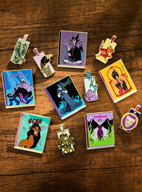 Set sorpresa de pines esmaltados de villanos Disney