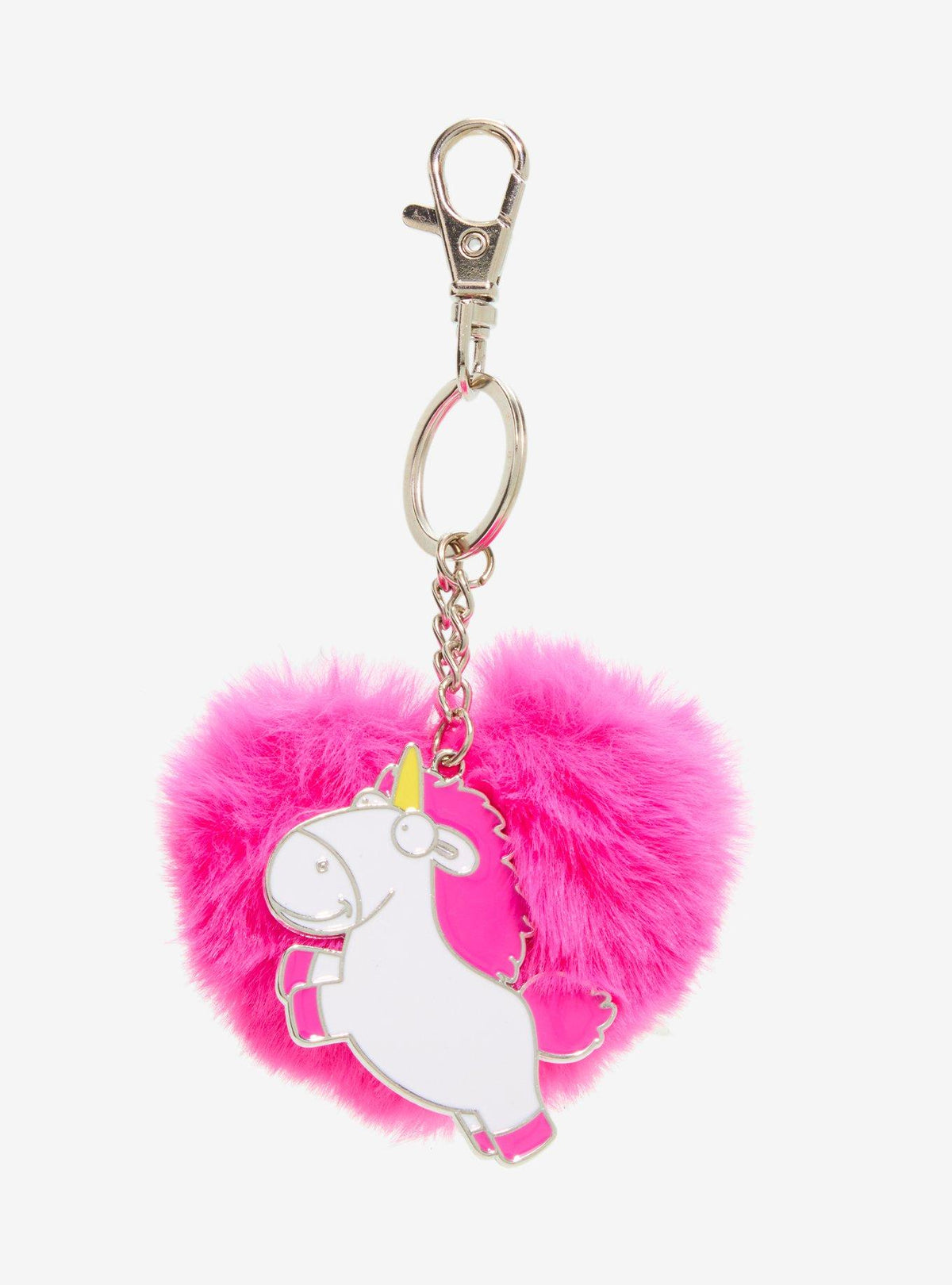 Llavero con dijes de Fluffy Unicorn
