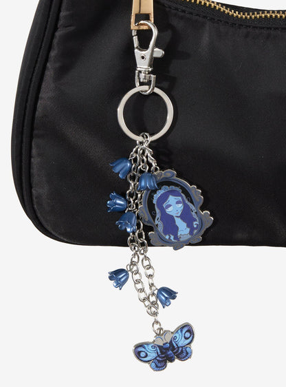 Llavero multicharm Emily con mariposa de Corpse Bride
