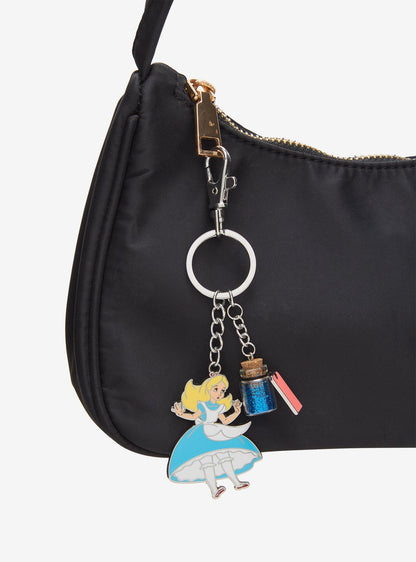 Llavero de dijes Drink Me de Alice in Wonderland